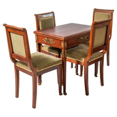 Antique Empire play set table and chairs