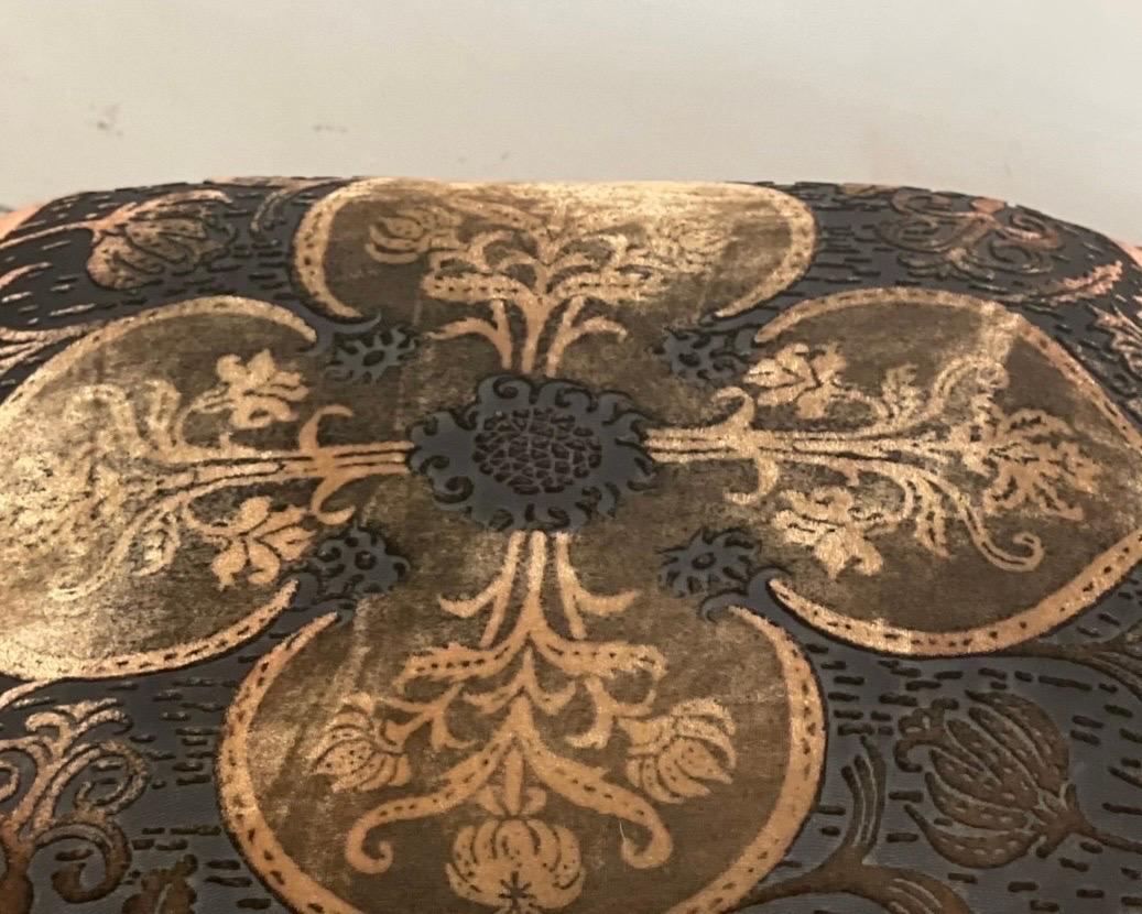 Antique Empire Scroll Footstool 3