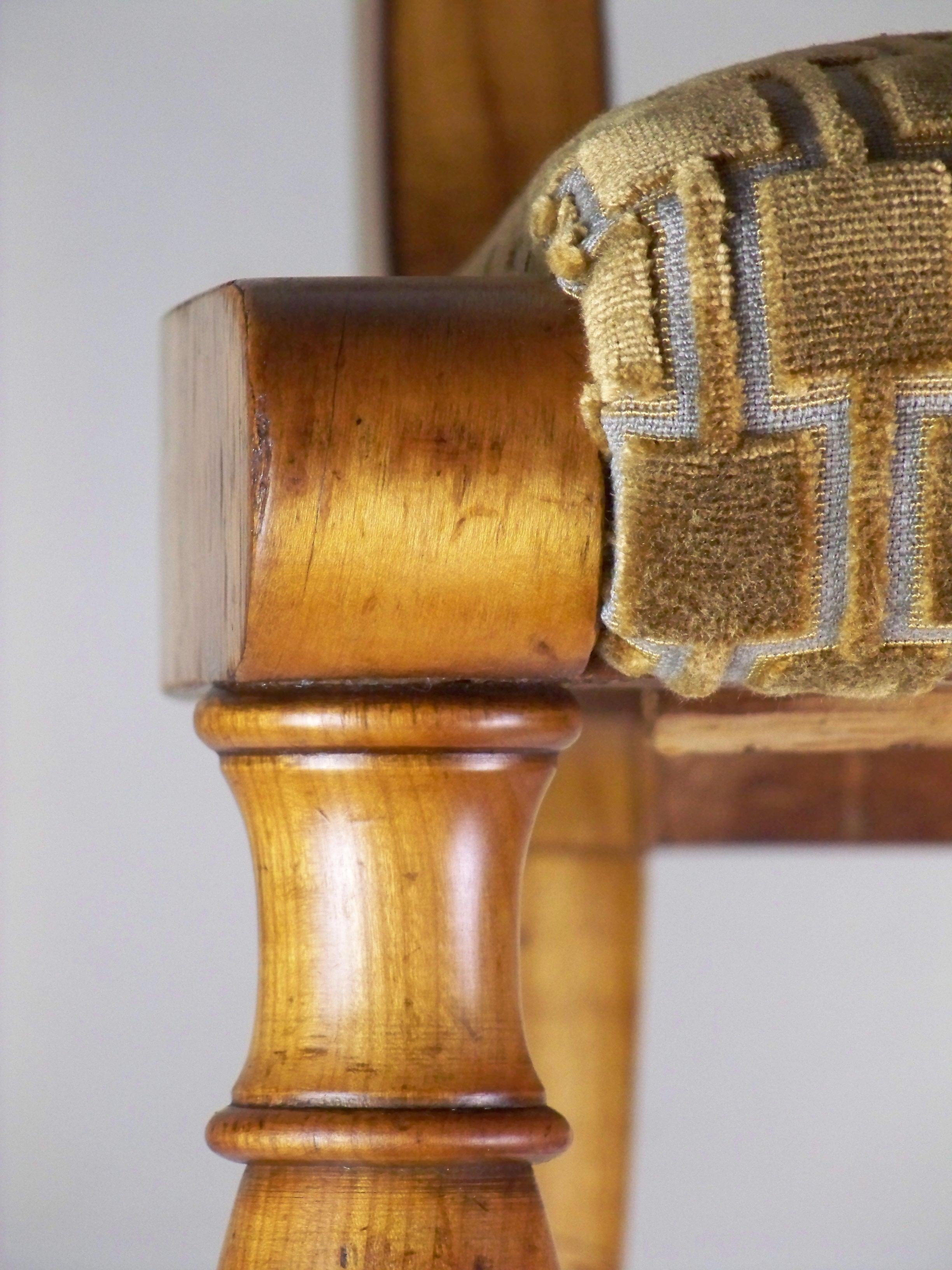 Antique Empire Side Chair, circa 1830, Empire / Biedermeier For Sale 5