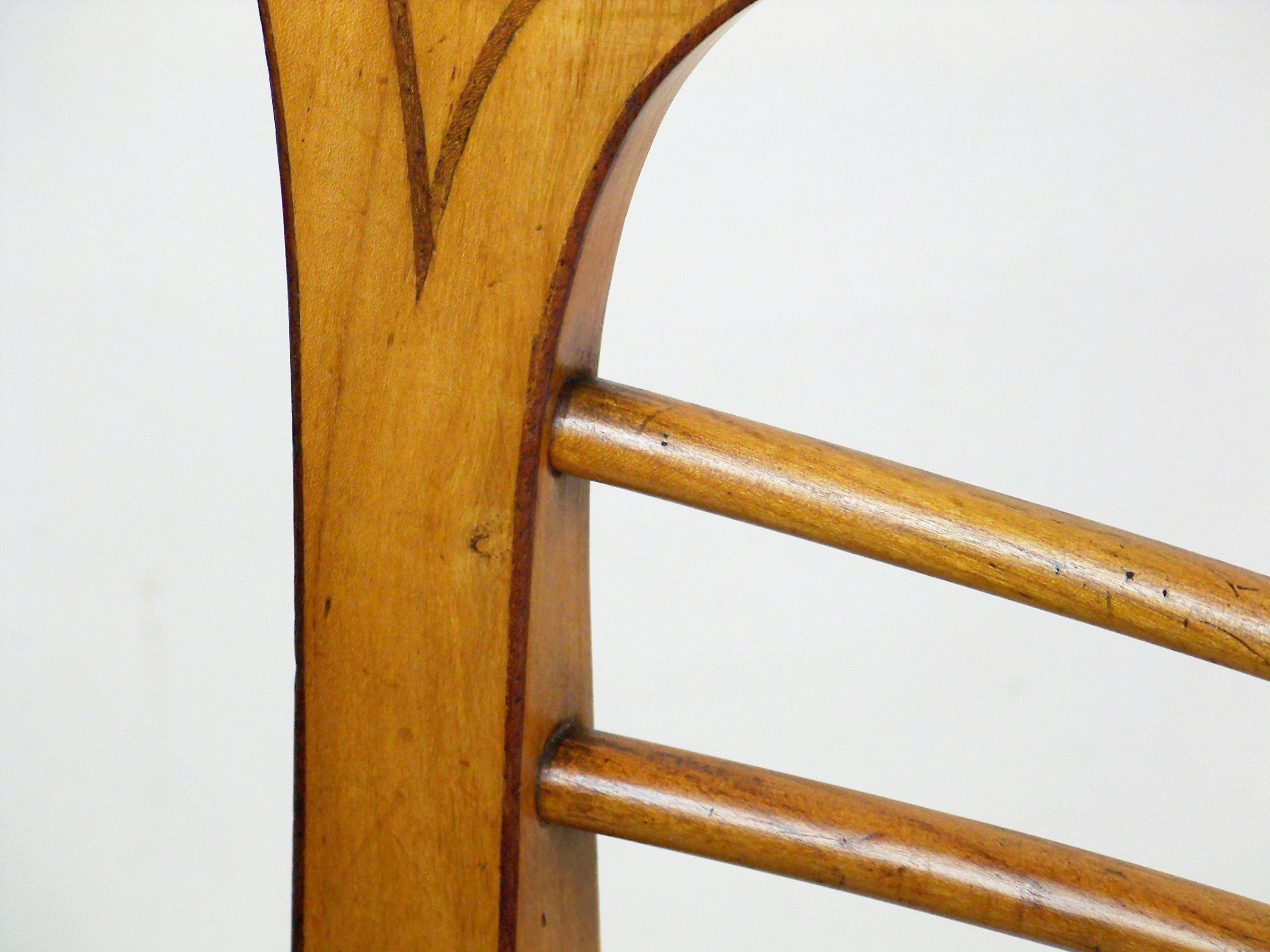 Antique Empire Side Chair, circa 1830, Empire / Biedermeier For Sale 1
