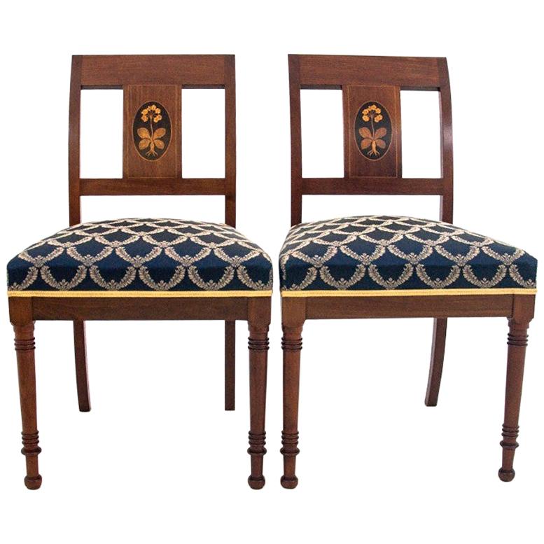 Antique Empire Style Chairs