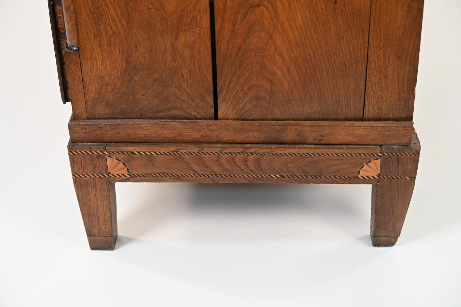 Antique Empire Style Elm Chest of Drawers, c. 1850 12