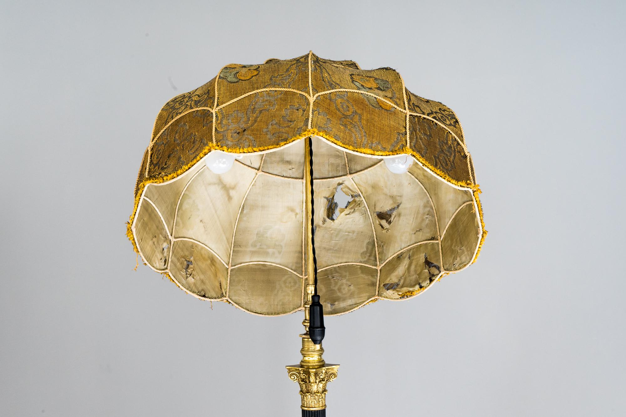 Antique Empire Style Floor Lamp, Vienna, circa 1890s 3