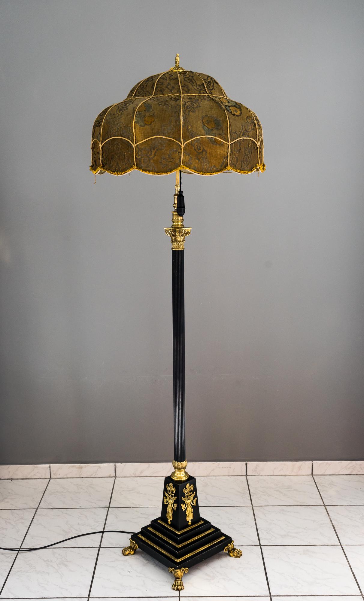 Antique Empire Style Floor Lamp, Vienna, circa 1890s 5