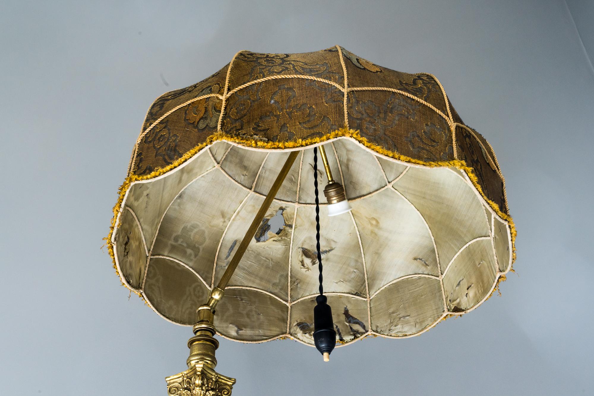 Neoclassical Antique Empire Style Floor Lamp, Vienna, circa 1890s