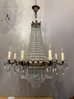Antique Empire Style Italian Chandelier
