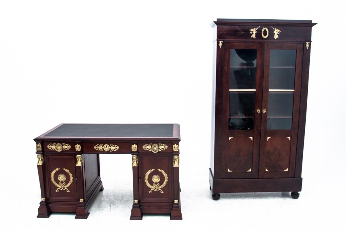 Antique Empire Style Office Room Set, France, 1820s 14