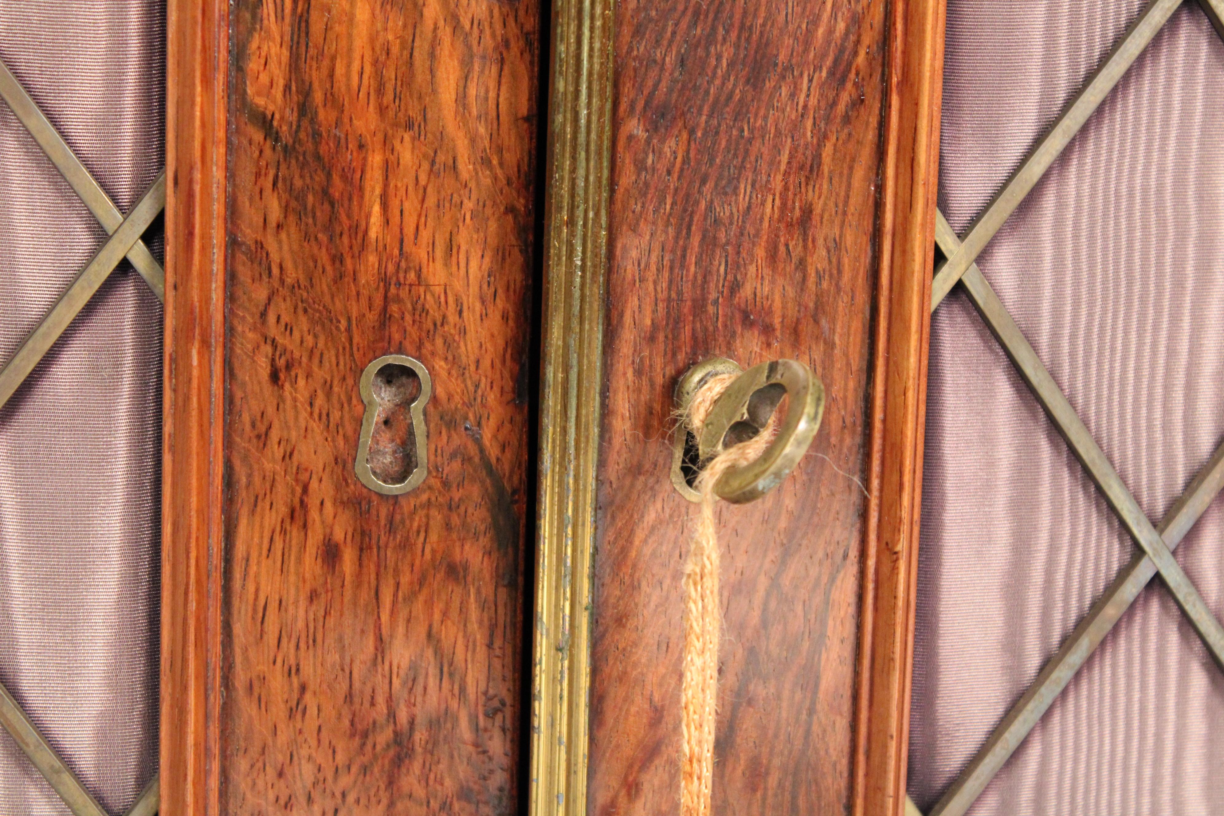Antique Empire Style Rosewood Cabinet 6