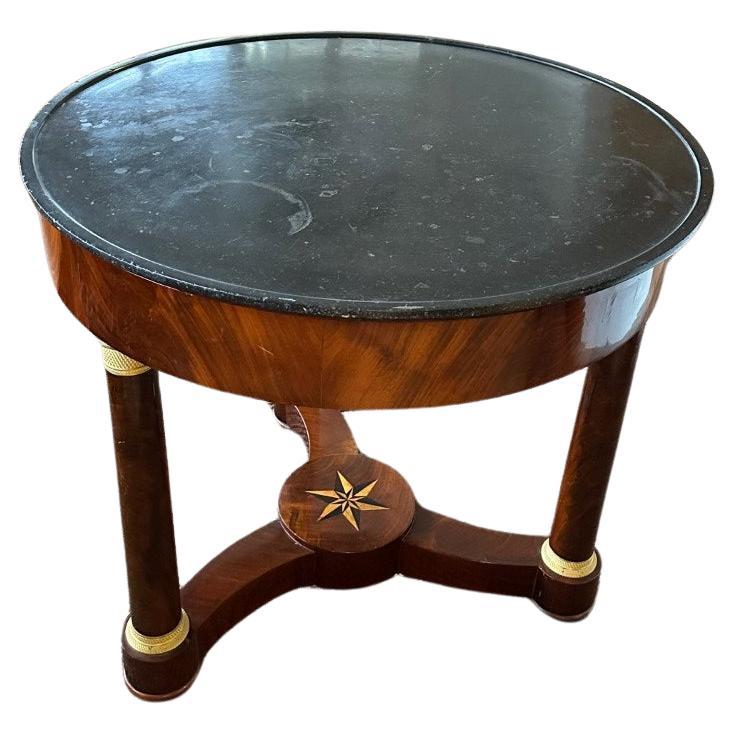 Antique empire table For Sale