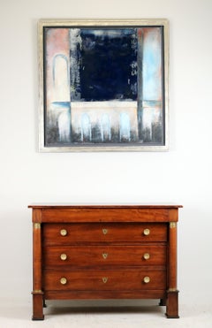 Antike Empire XIX Jahrhundert Kommode mit schöner Patina.