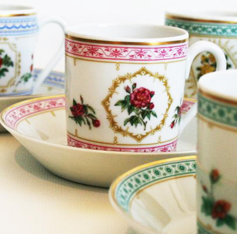 limoges demitasse cup and saucer