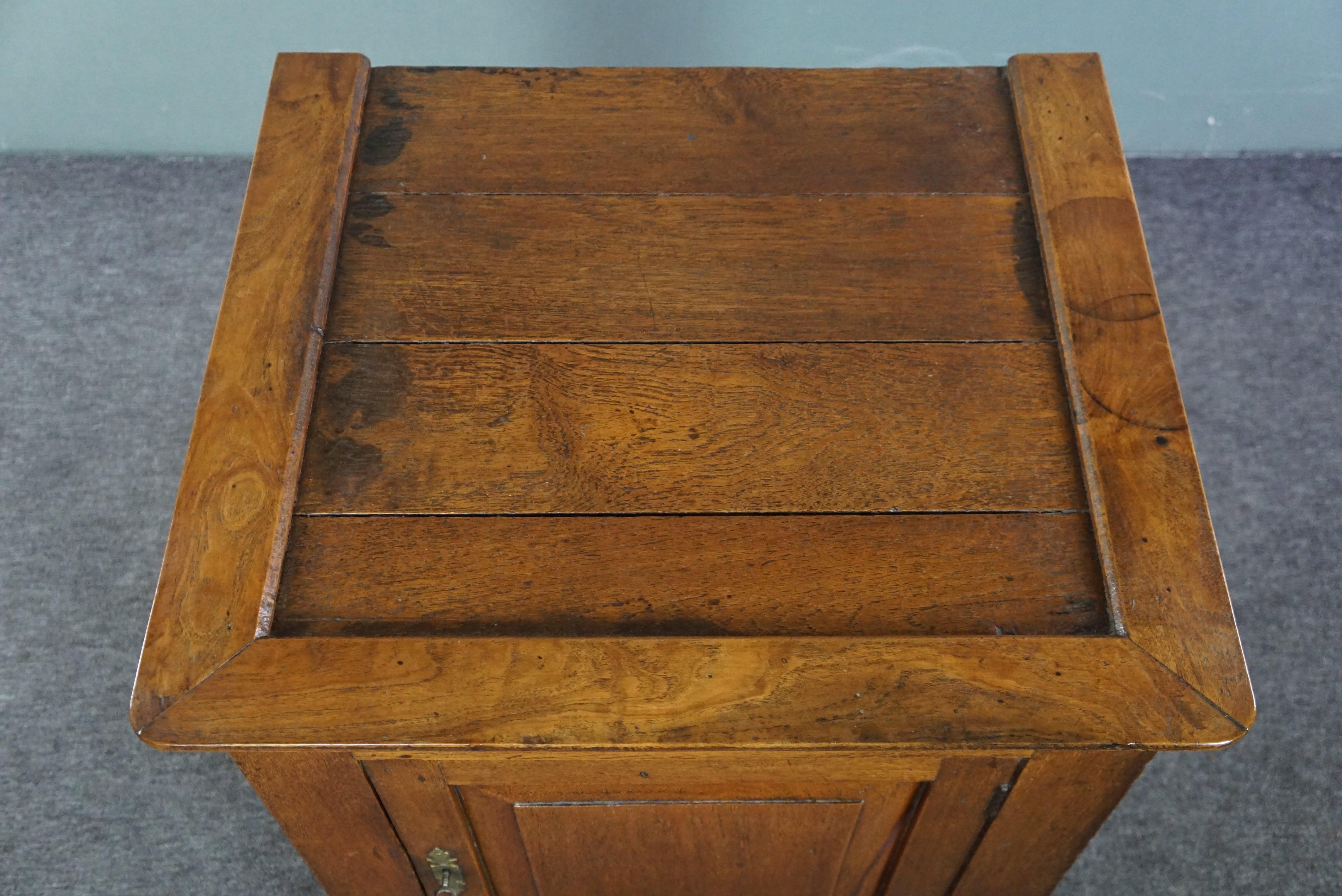 Antique English 1-door cabinet/side table, mid/late 19th century For Sale 3