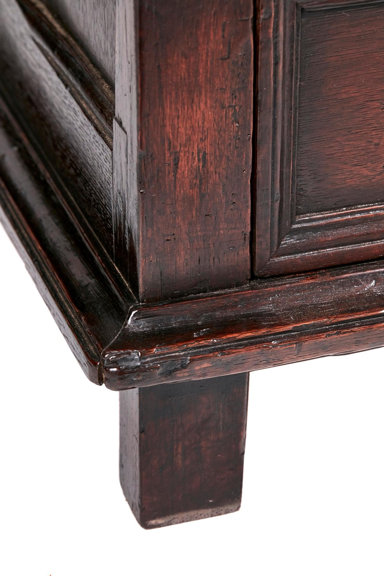 Antique English 17th Century William and Mary Jacobean Oak Chest of Drawers 3