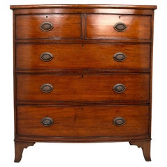 Antique English 19th Century George III Chest of Drawers, C.1800