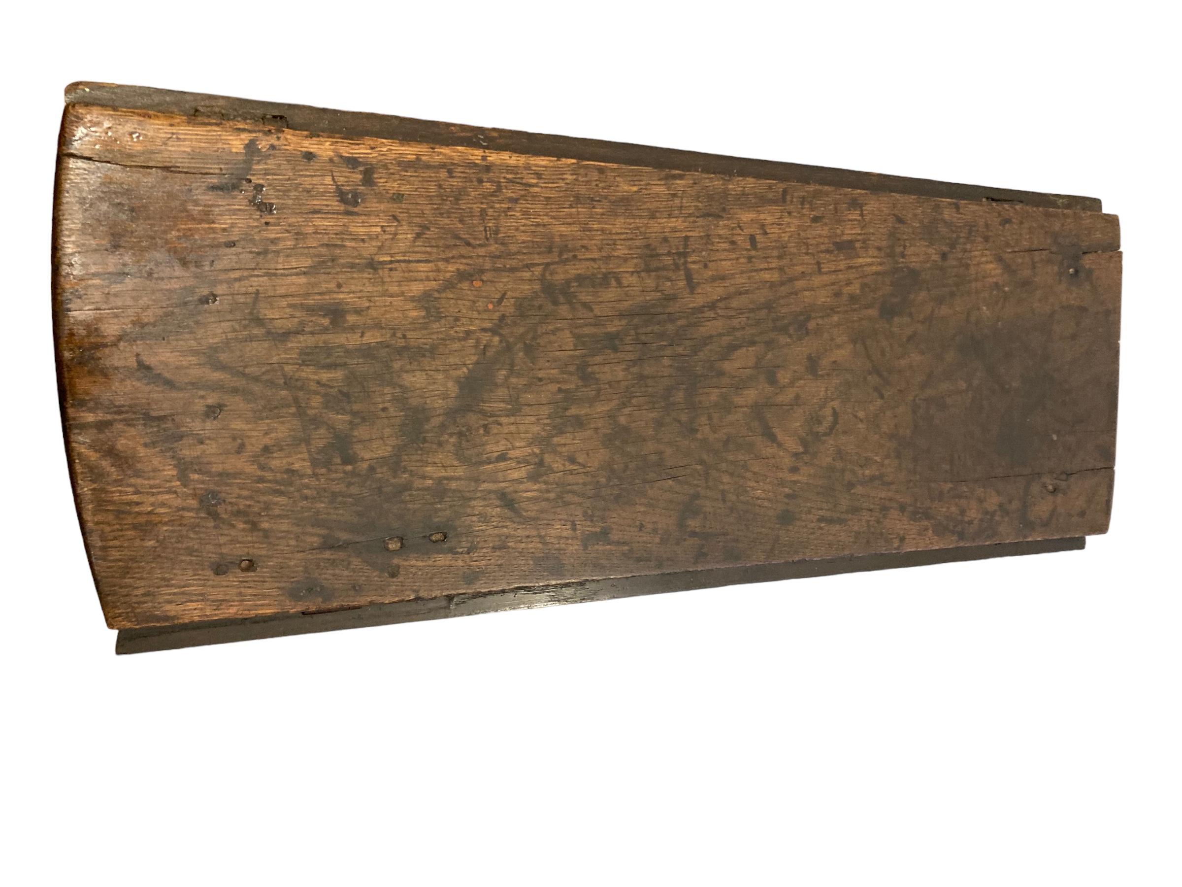 Antike englische 18. Jahrhundert Eiche Tor Bein Tropfen Blatt Tabelle (Eichenholz) im Angebot