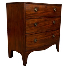 Antique English 19th Century Georgian Diminutive Chest of Drawers C.1820