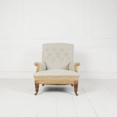 Antiguo sillón inglés del siglo XIX