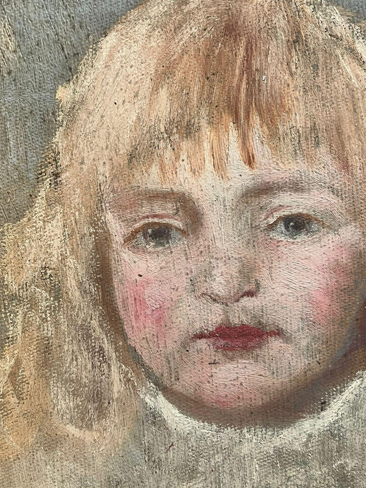 blonde victorian child