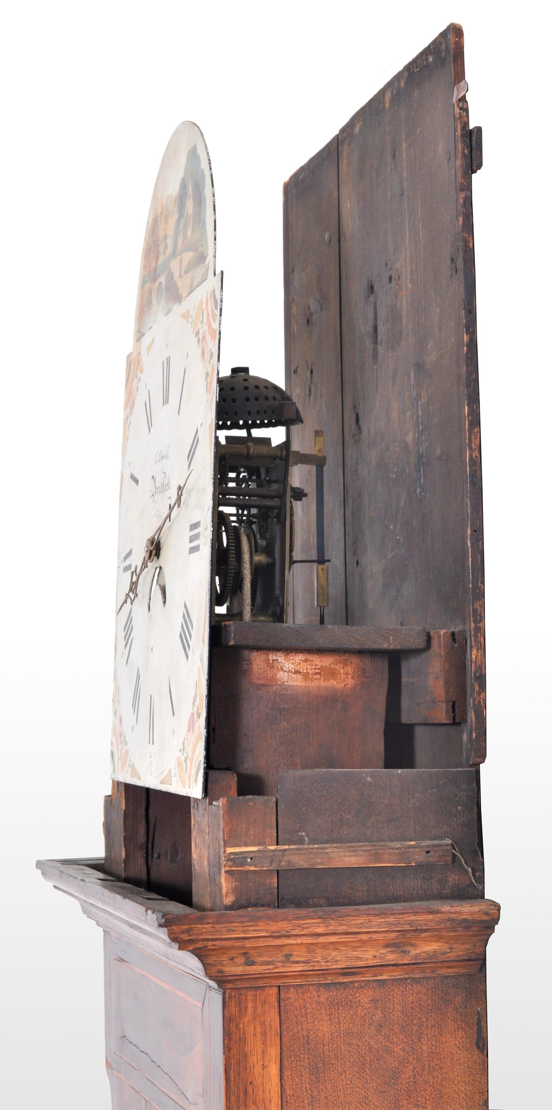 Antique English 8Day Georgian Longcase/Grandfather Clock C. Sewell Bradford 1820 1