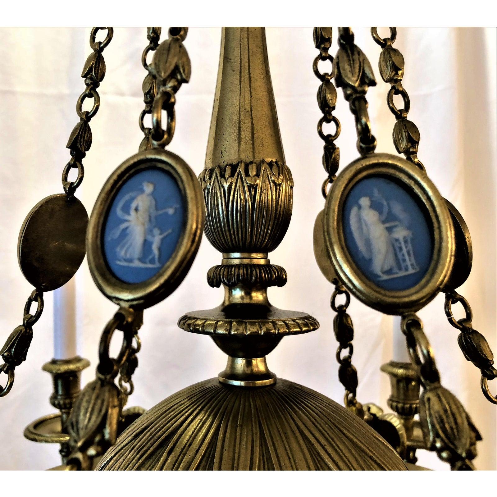 italian classic brass chandeliers