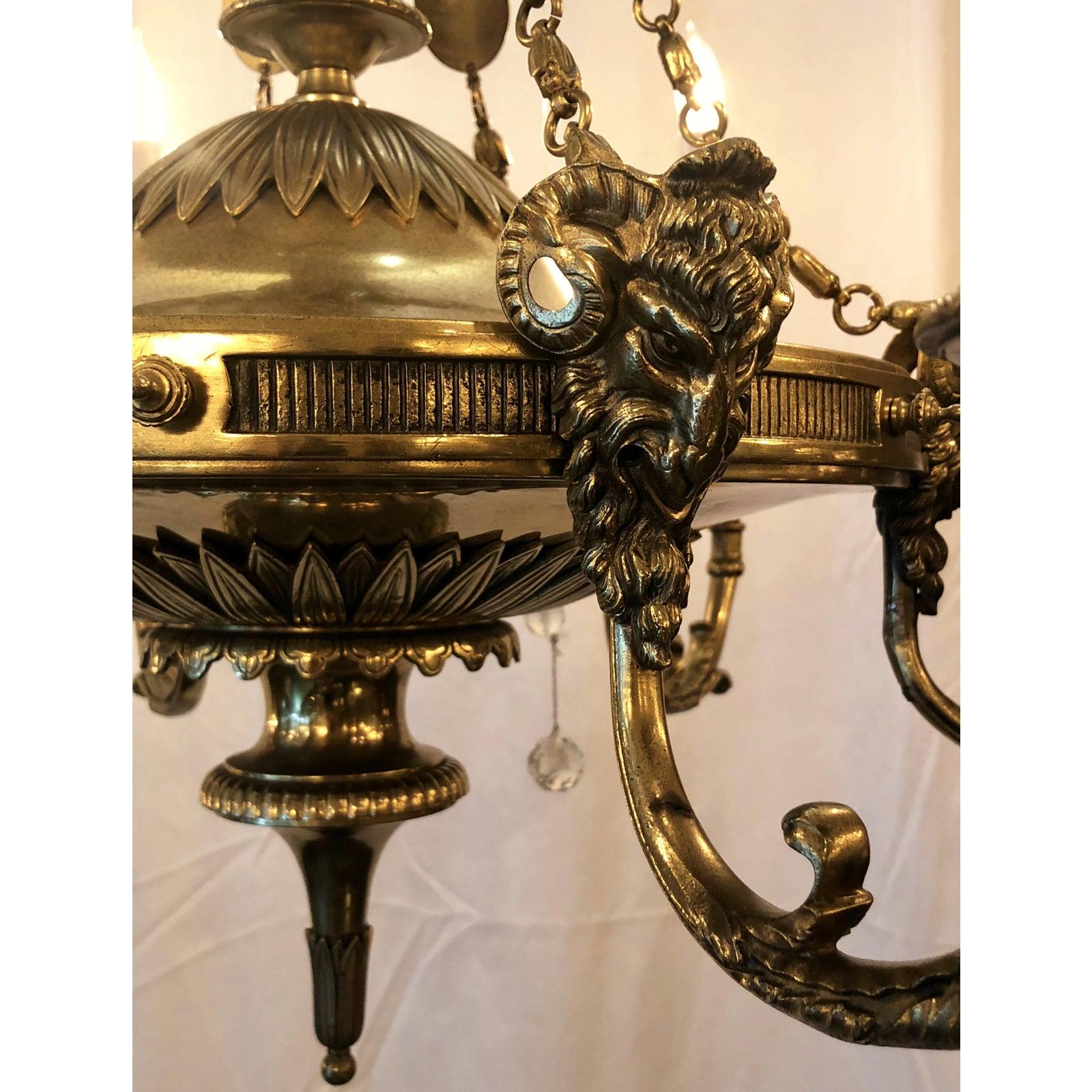 classic brass chandelier