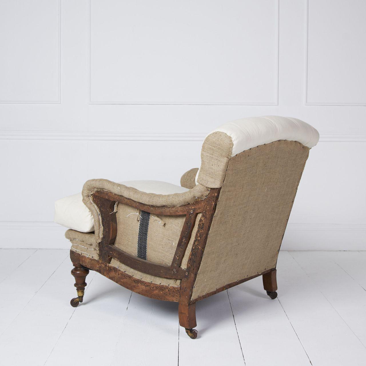 Fait main Fauteuil anglais ancien