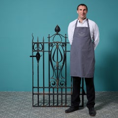 Antique English Art Nouveau Style Pedestrian Gate