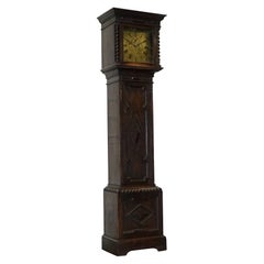 ANTIQUE ENGLiSH ARTS & CRAFTS 8 DAY LONGCASE GRANDFATER CLOCK BY MAPLE LONDON