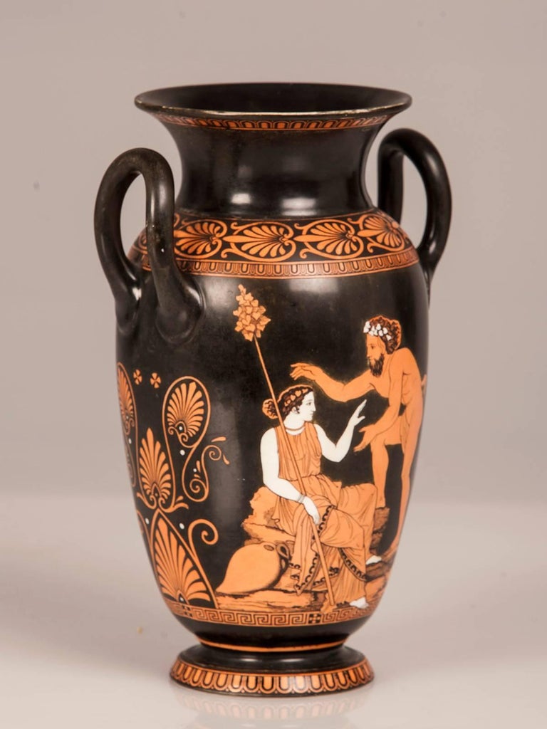 Antique English Attic Red Figure Greek Vase, England, circa 1890 at 1stdibs
