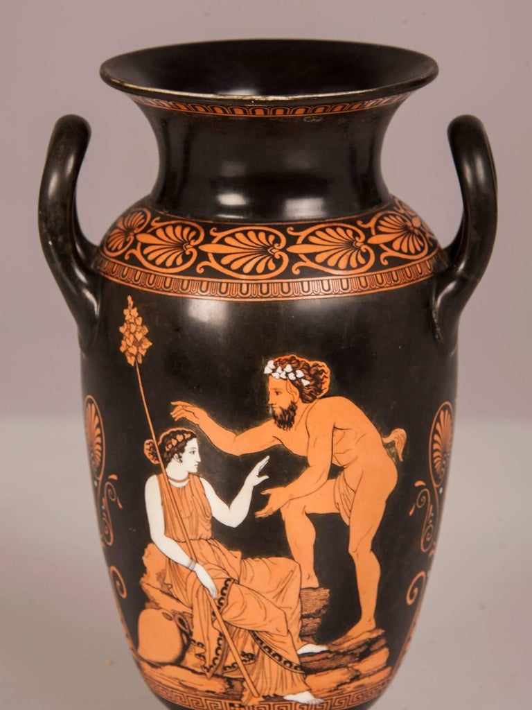 Antique English Attic Red Figure Greek Vase, England, circa 1890 at 1stdibs
