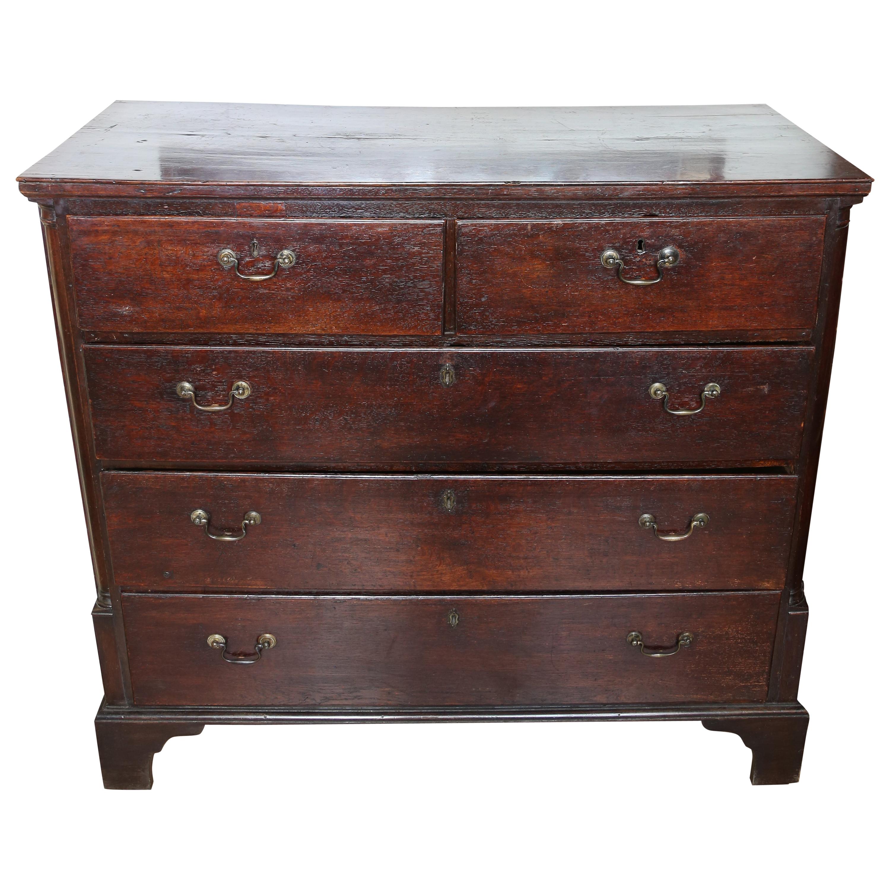 Antique Chippendale English Bachelor's Chest