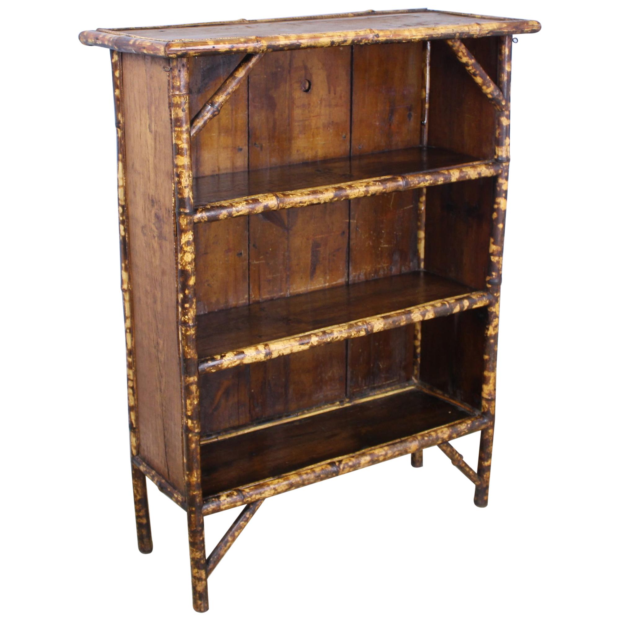 Antique Bamboo Bookcase | safewindows.co.uk