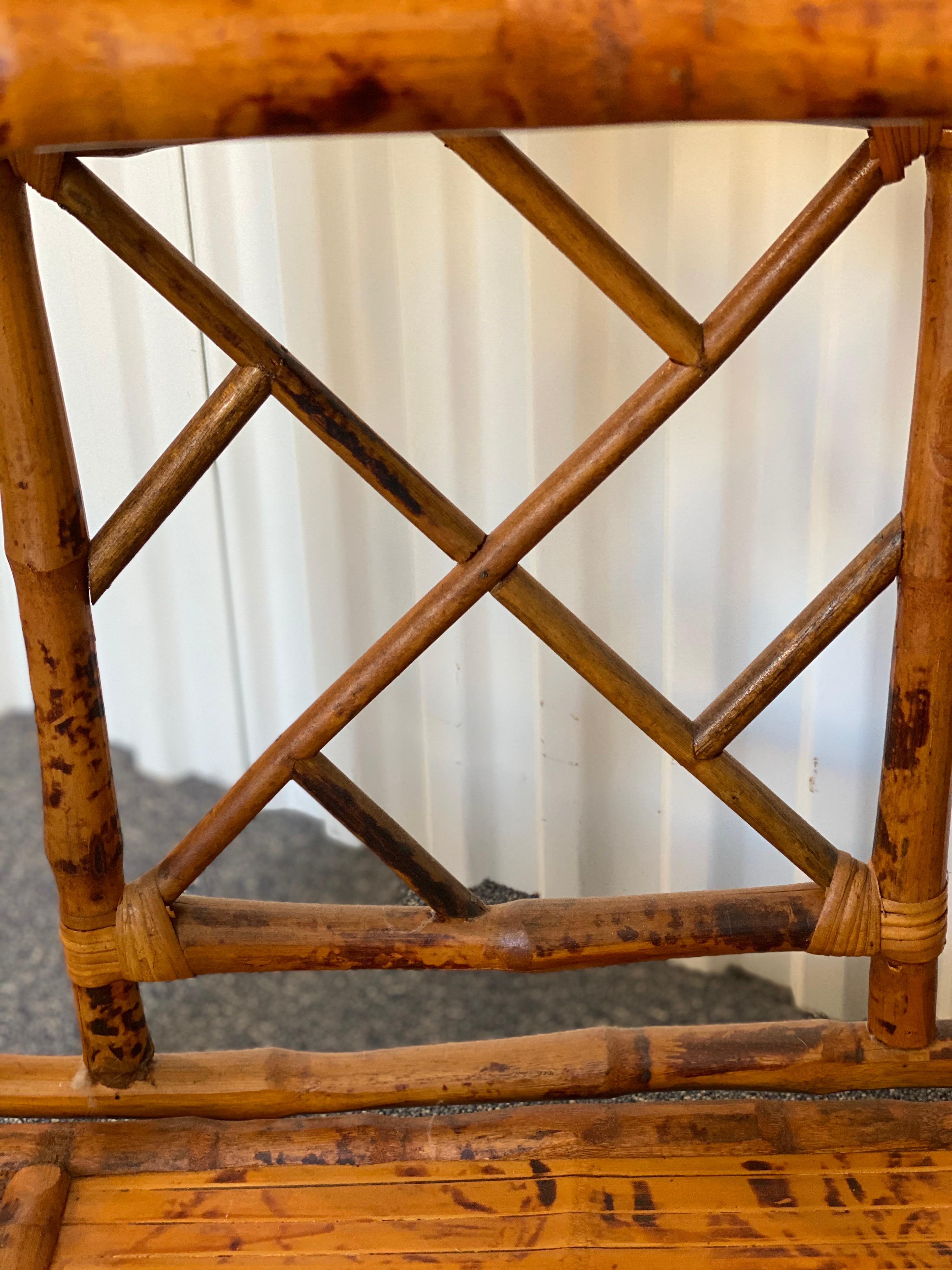 Antique English Bamboo Coat Rack Hall Stand 9