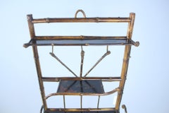 Antique English Bamboo Etagiere