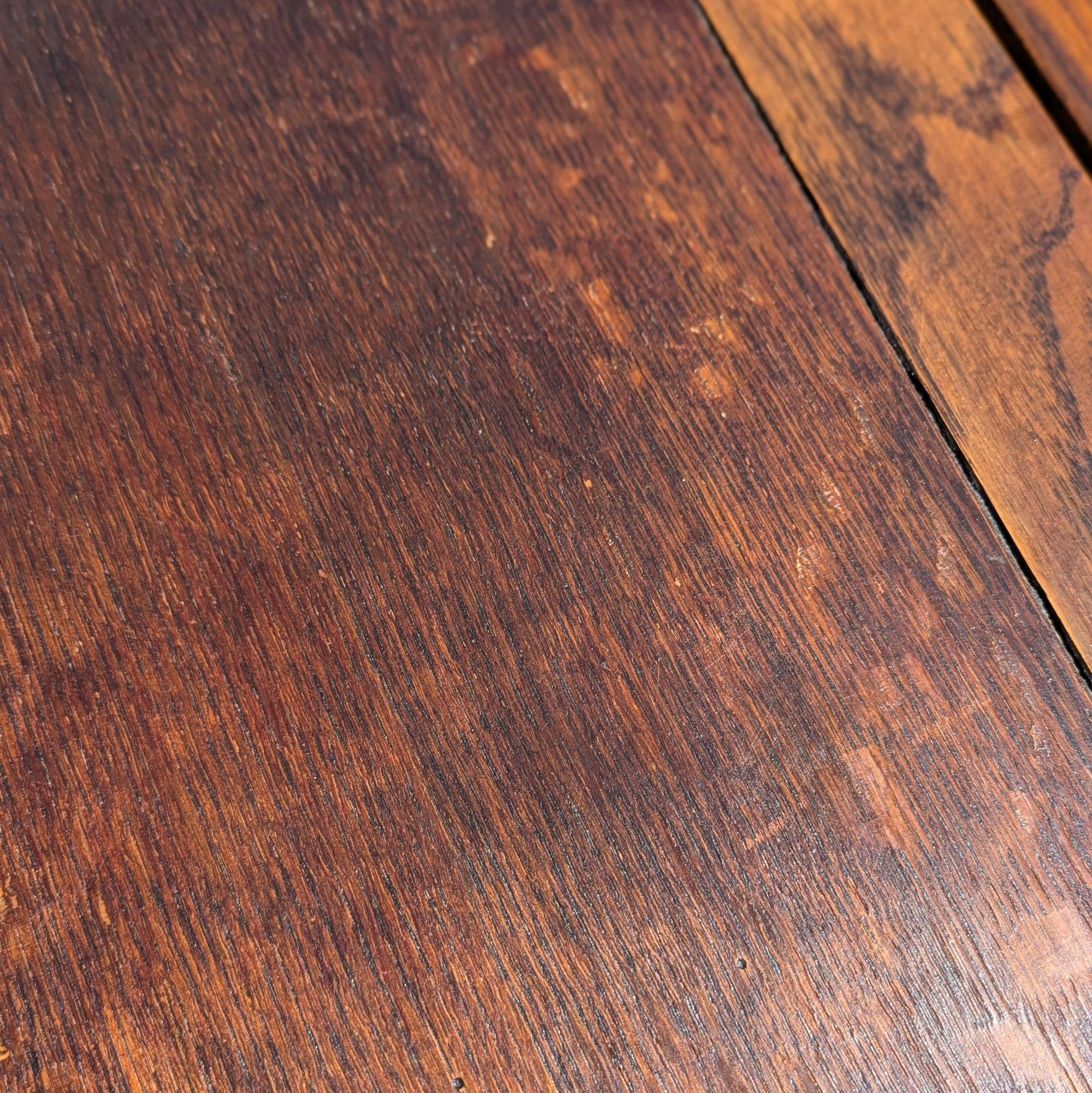 Antique English Barley Twist Draw-Leaf Oak Table, Early 1900s For Sale 5