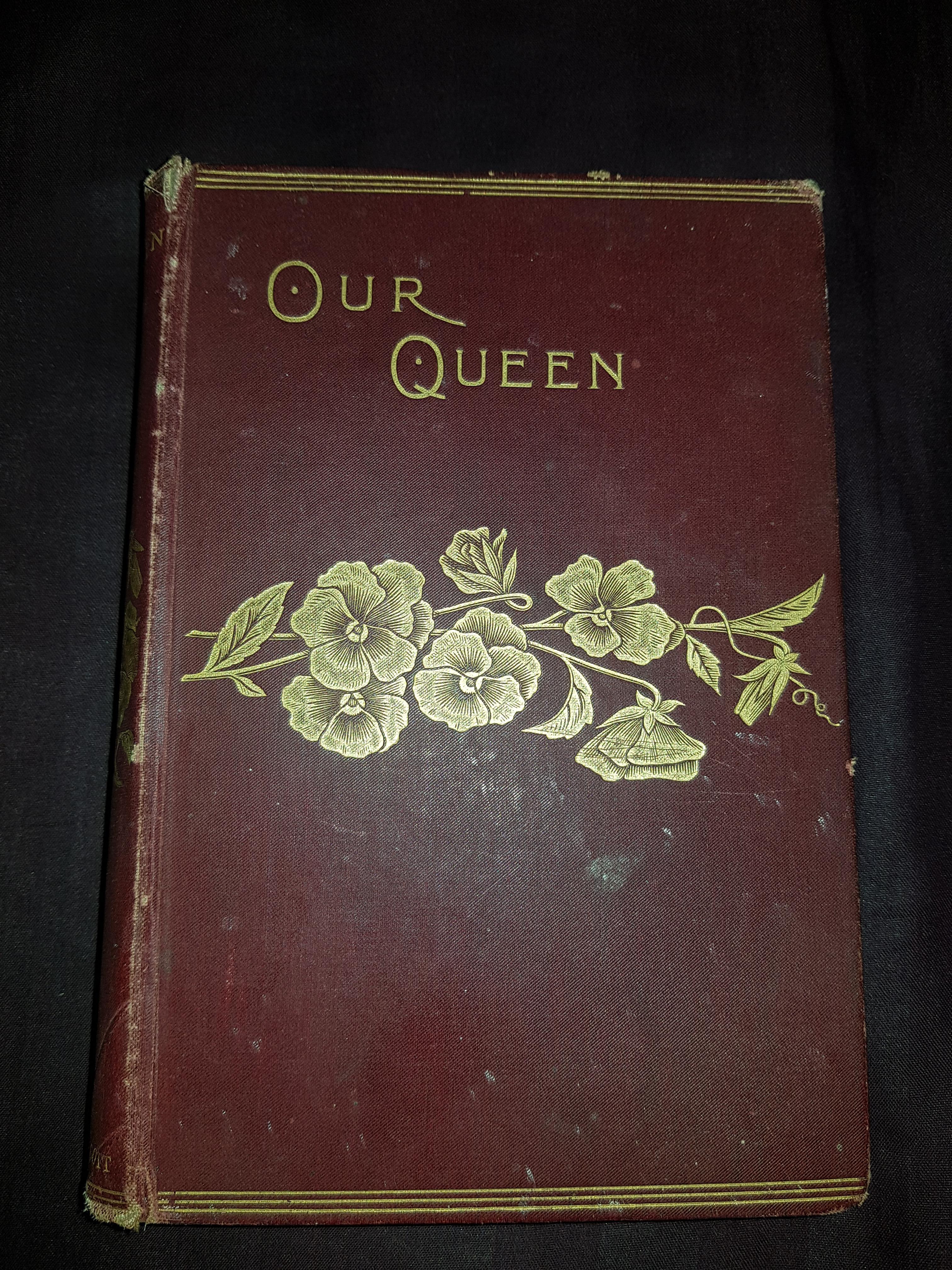 Antique English book Our Queen '1887' In Good Condition For Sale In Grantham, GB