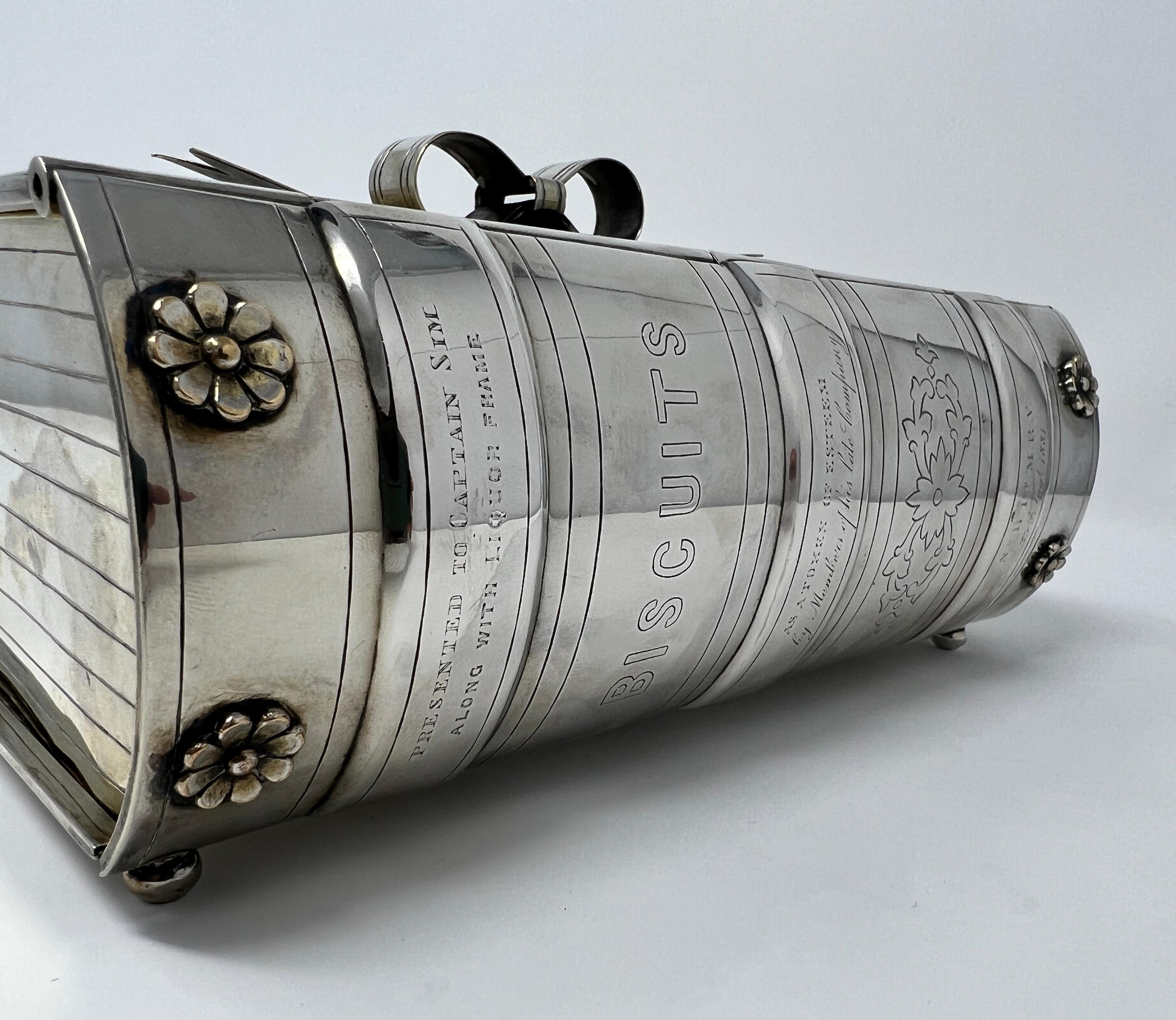 Sheffield Plate Antique Rare English Book-Shaped Sheffield Silver Humidor circa 1885 For Sale