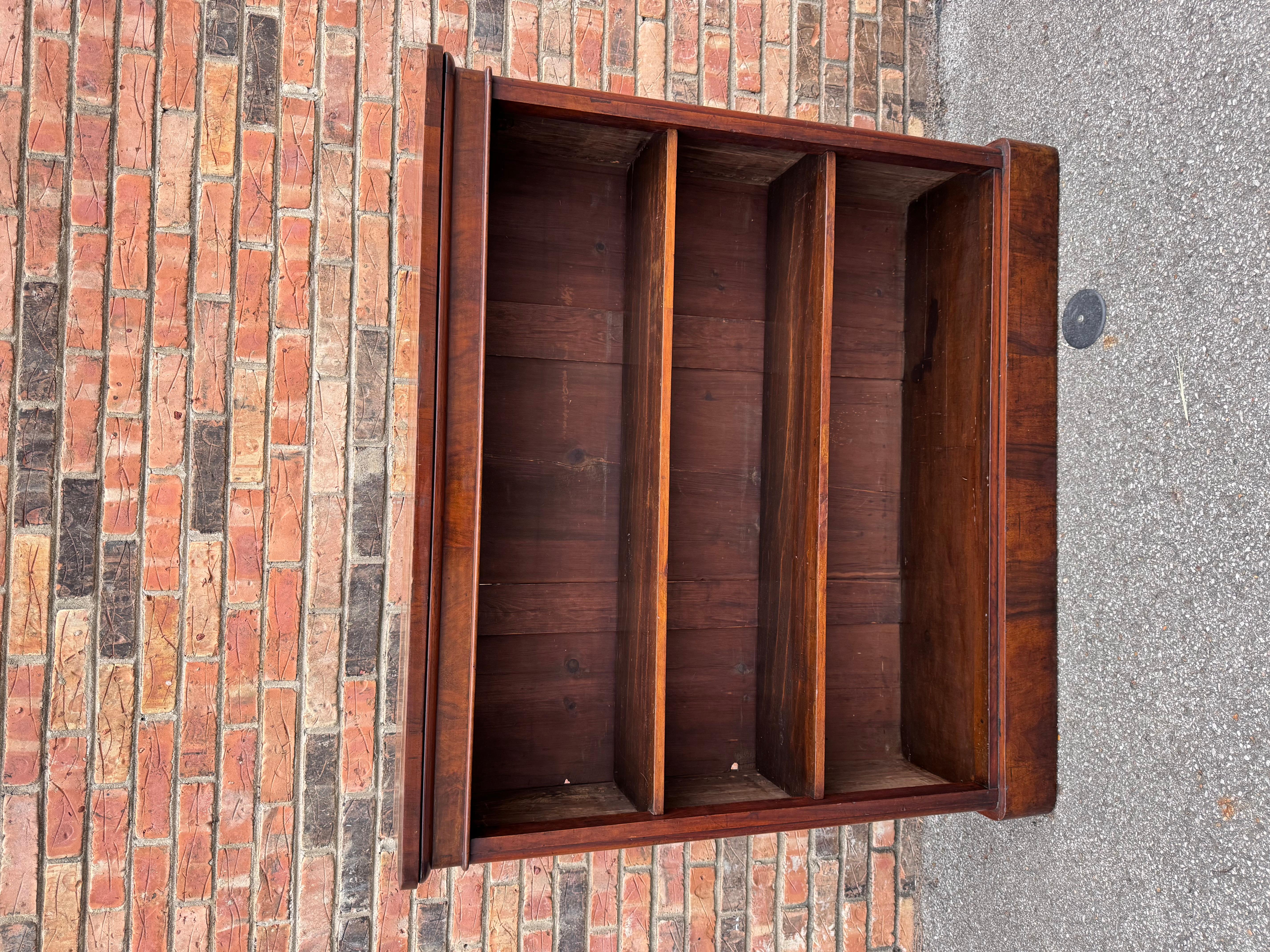 Victorian open bookcase in mahogany, having mahogany sides and top with moulded edge above two height adjustable shelves a simple yet functional design, all standing on shaped plinth base. This antique bookcase is in home ready condition.