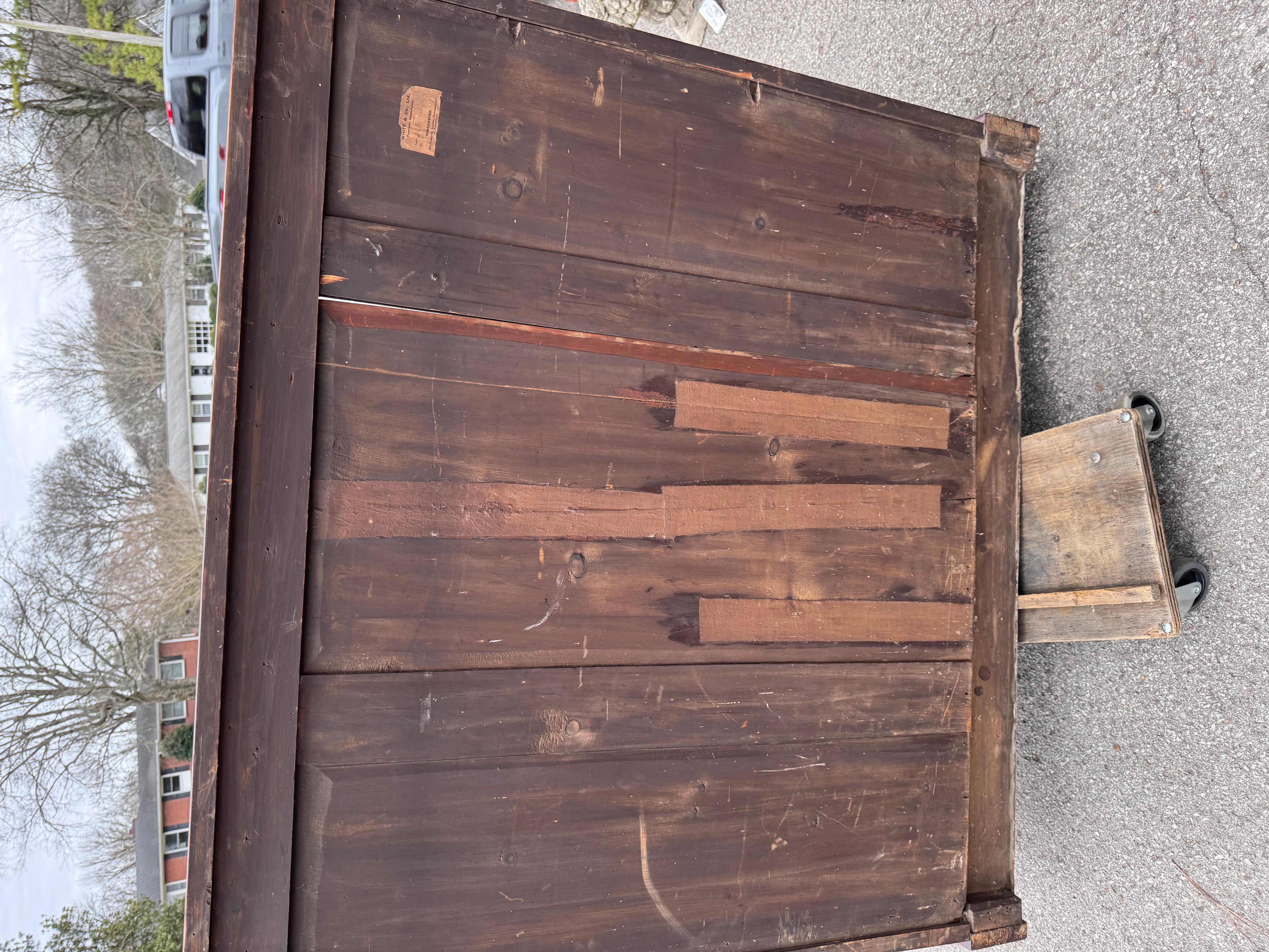 Antique English Book Shelve For Sale 3