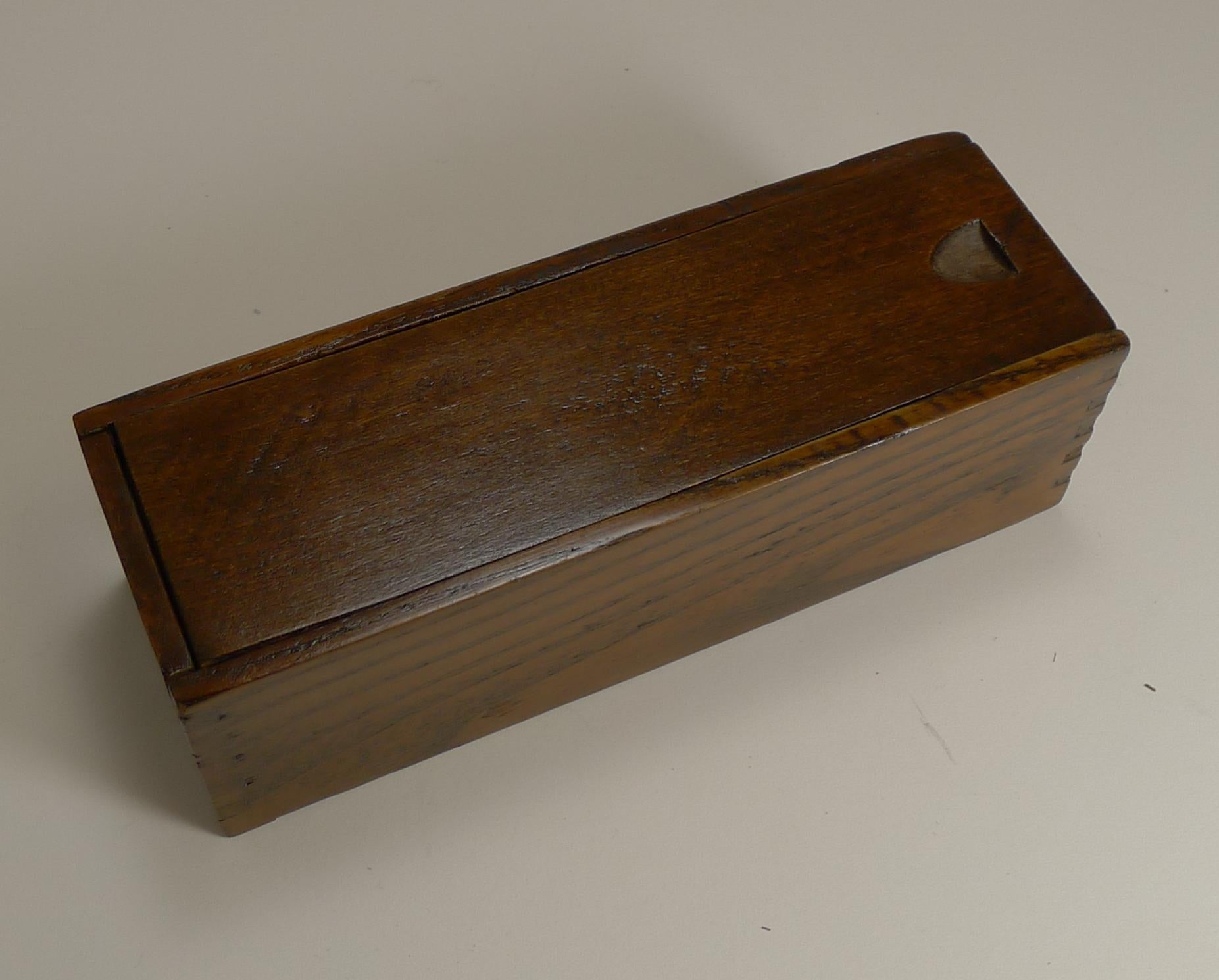 ivory dominoes in wooden box