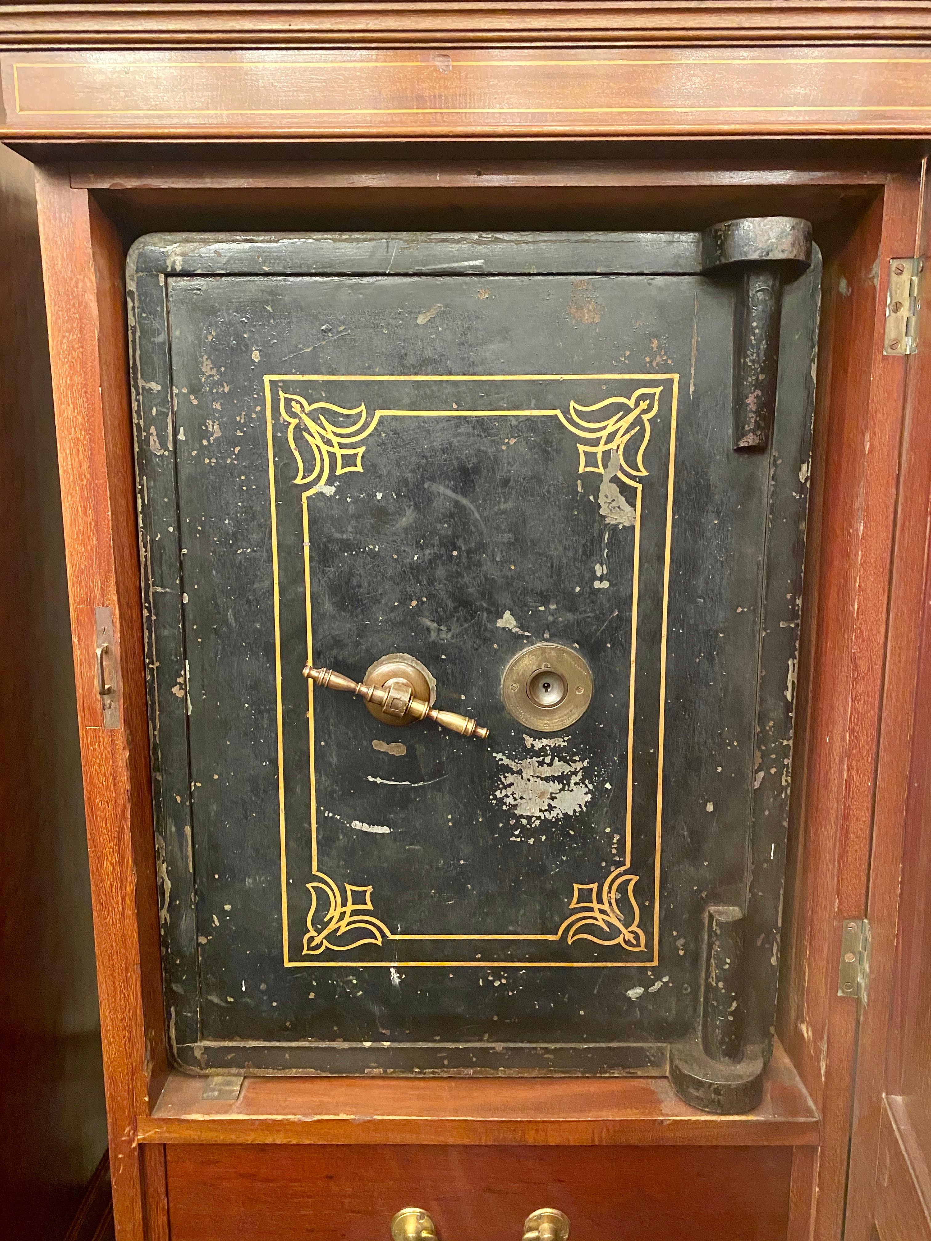 hidden safe in cupboard
