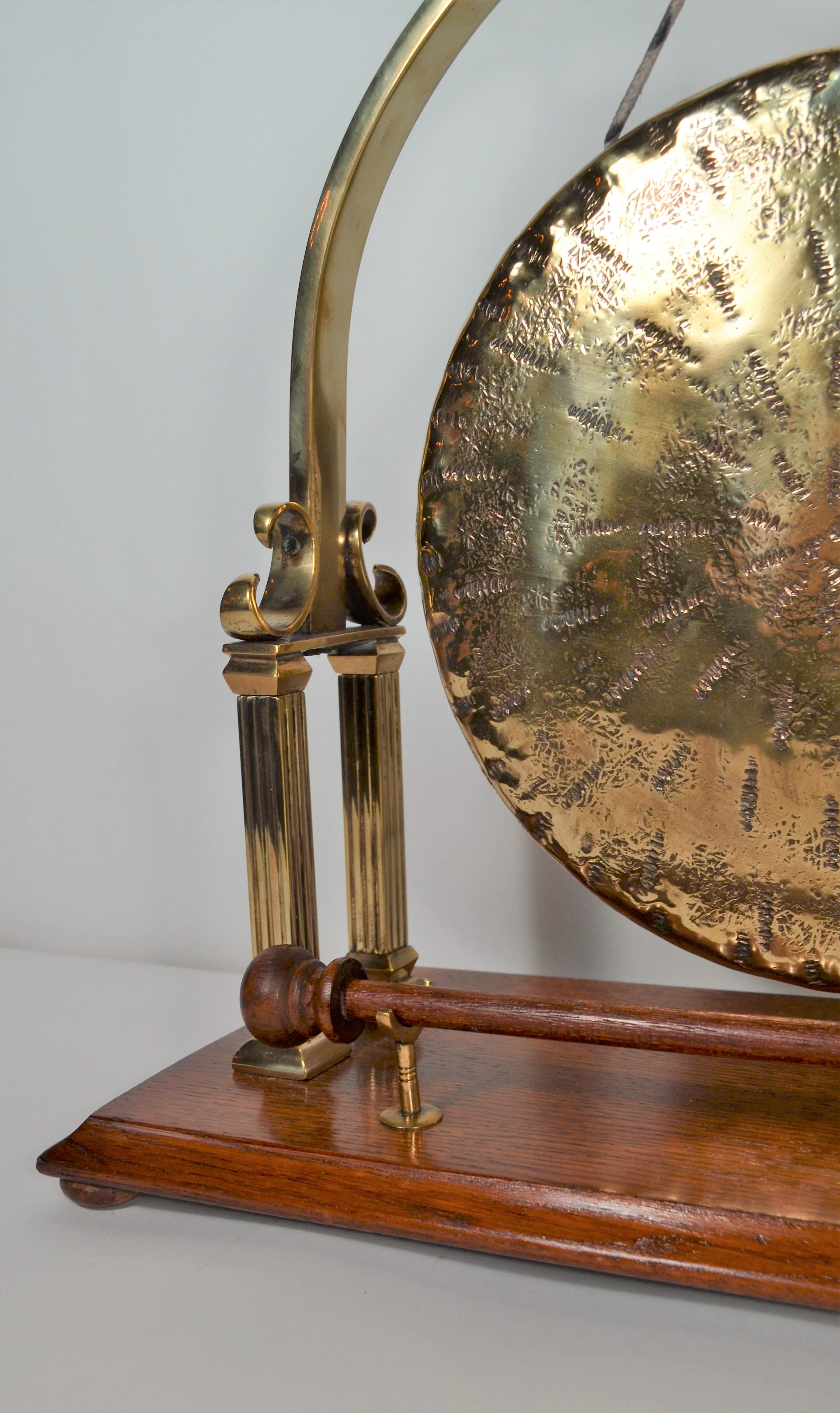 antique dinner gong