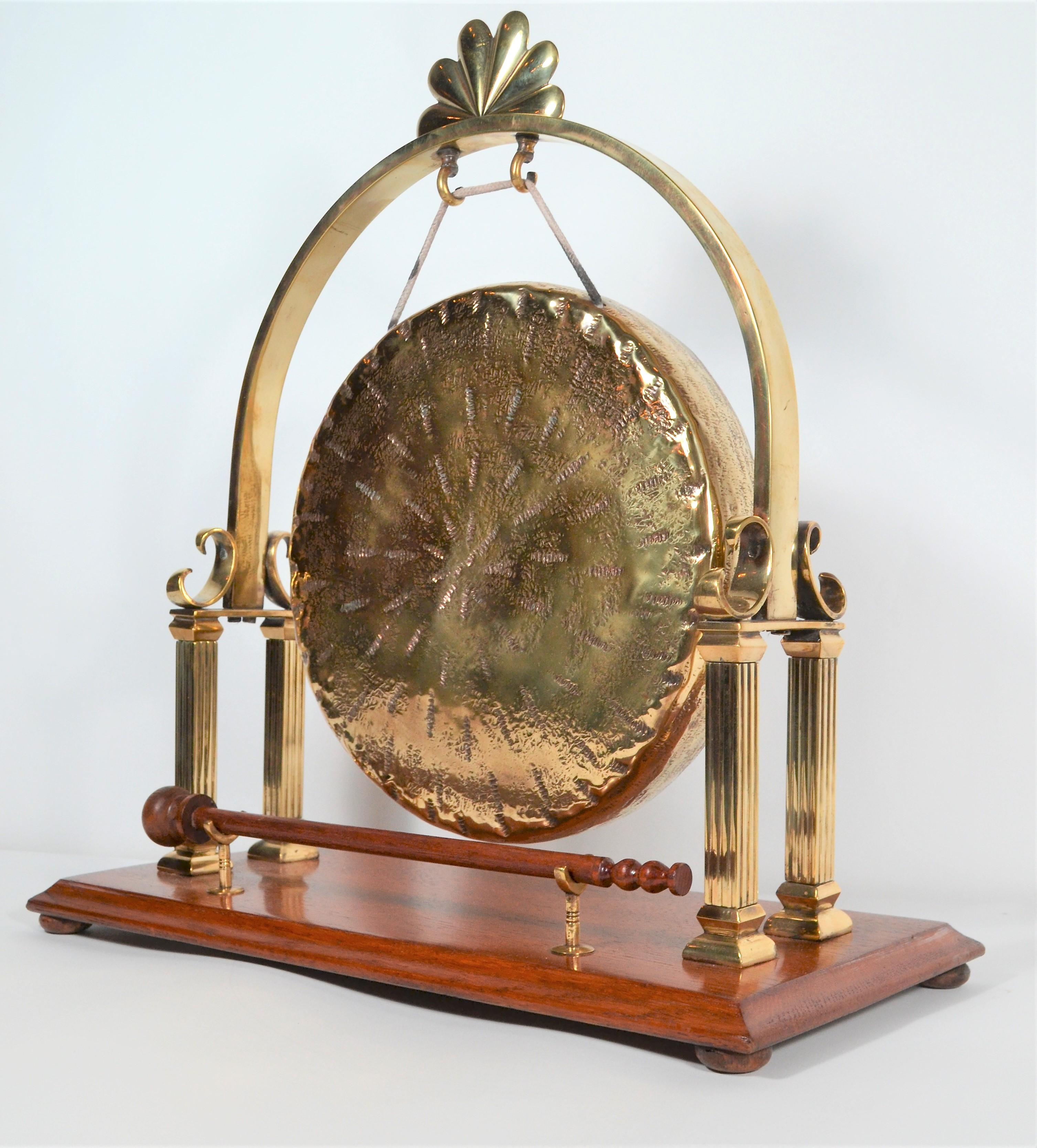 brass dinner gong