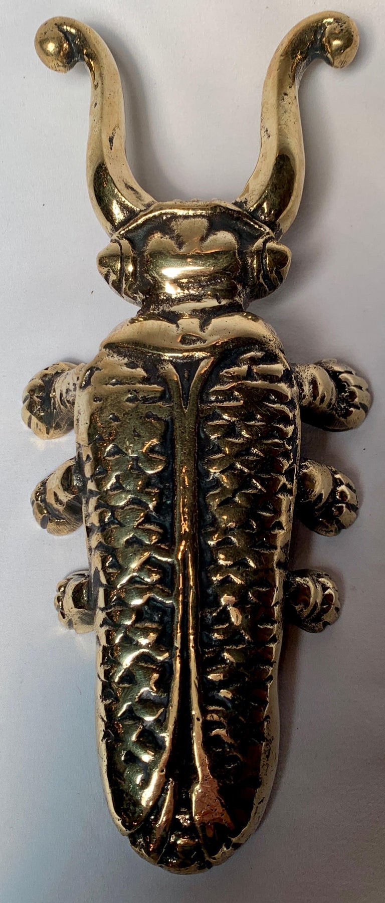 Antique English Brass Boot Jack, circa 1870 at 1stDibs