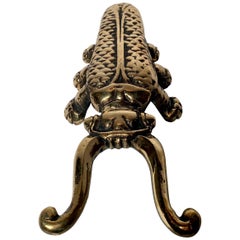 Antique English Brass Boot Jack, circa 1870
