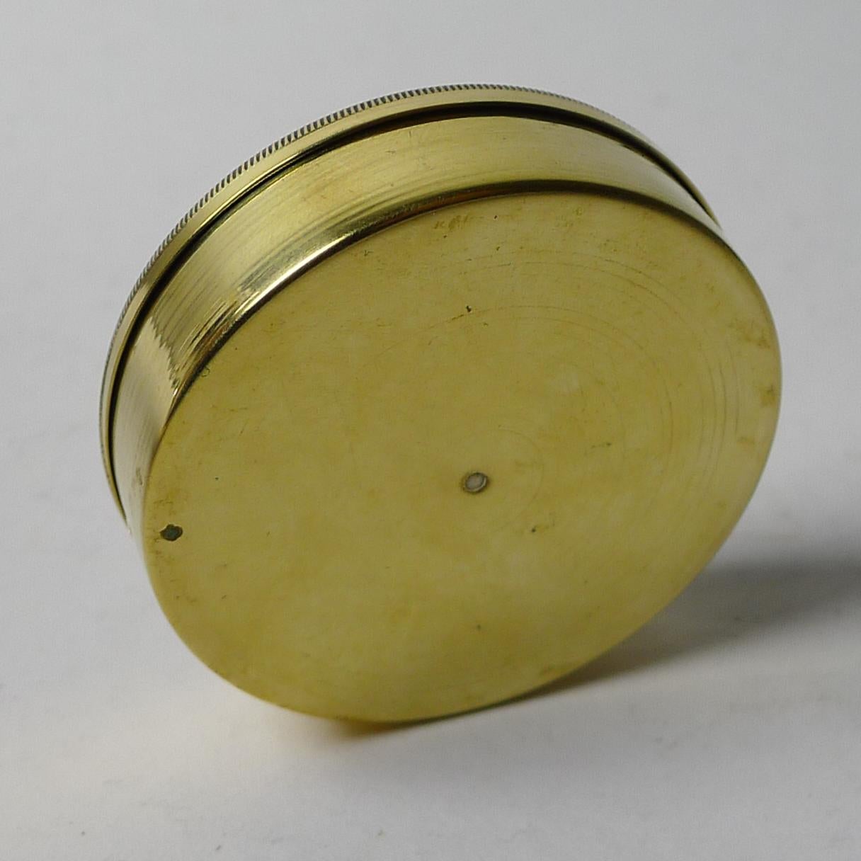 boussole laiton ancienne