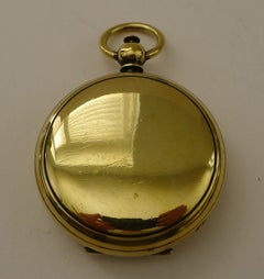 Antique English Brass Cased Compass Reg. No. For 1903