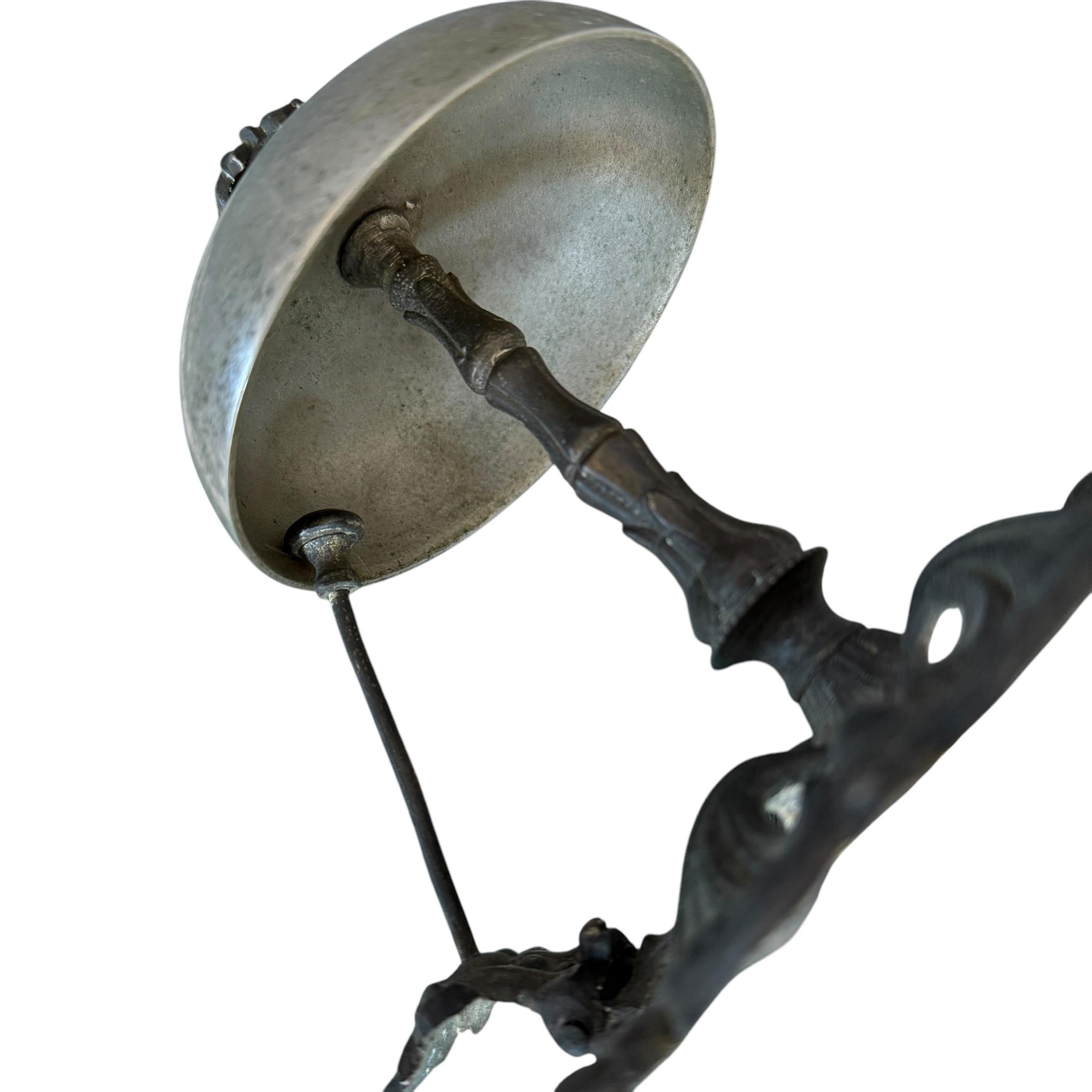 Anglais Cloche de réception anglaise ancienne en laiton du 19ème siècle en vente