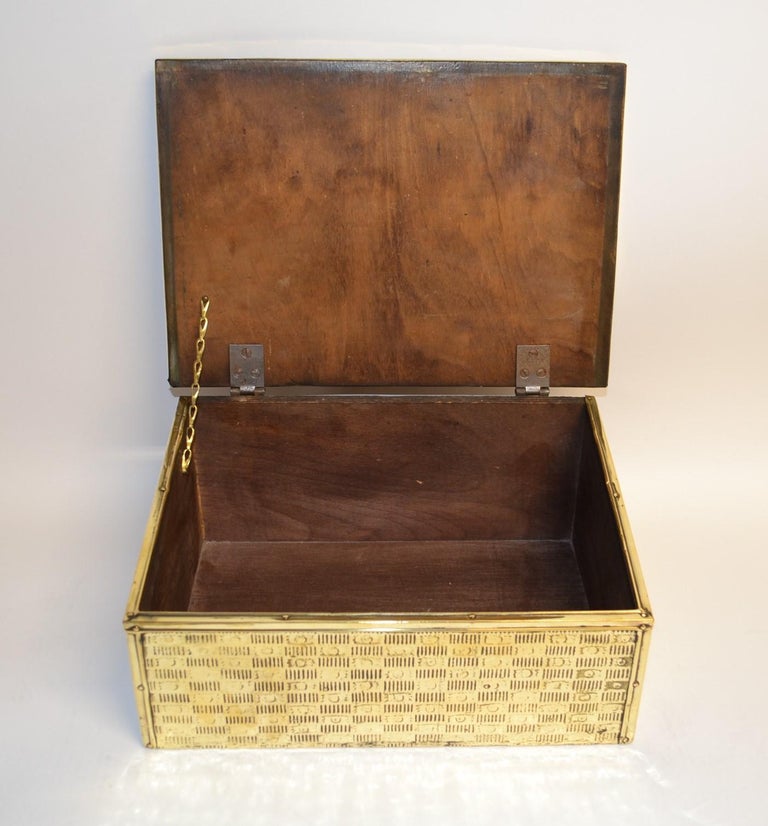 Antique English Brass Slipper Box at 1stDibs antique slipper box