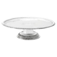 Antique English Britannia Standard Silver Tazza / Centrepiece